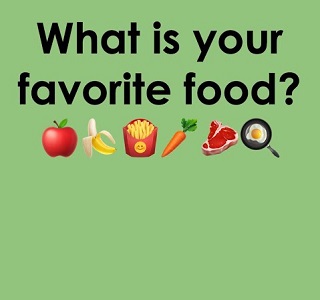 What\'s your favorite food?